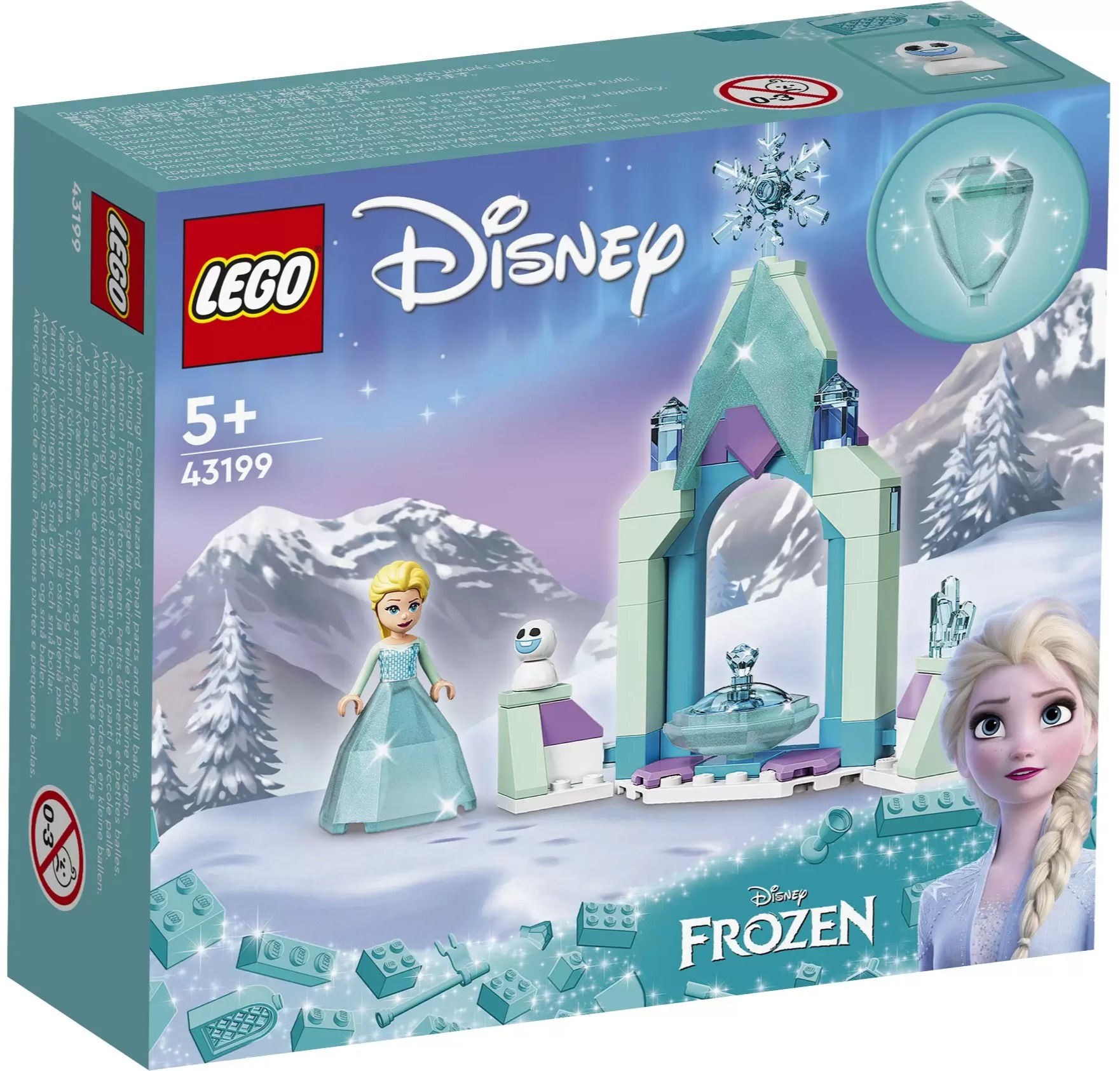 LEGO DISNEY 43199 Двор замка Эльзы