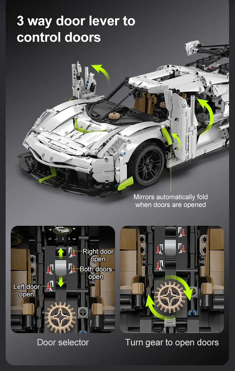 Miniatură: Set de construcție Cada Fantasma (4346 piese)