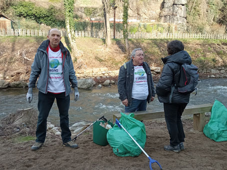 C Maintenant ! a participé au nettoyage de la Via Fluvia