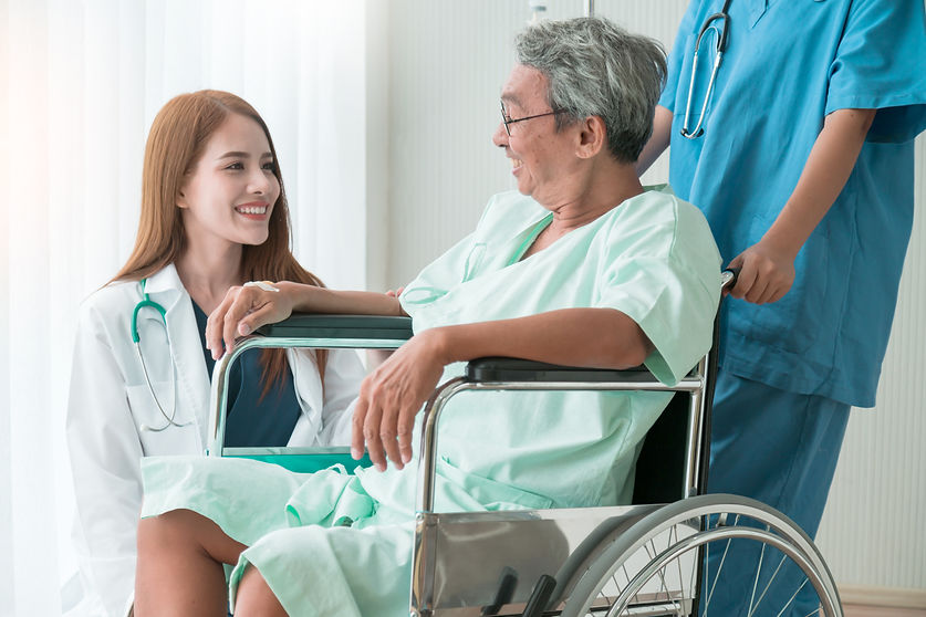 asian-attractive-woman-doctor-nurse-takecare-old-senior-patient-disabled-wheelchair-hospit
