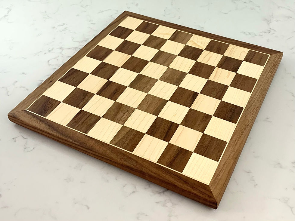 Thumbnail: Chess Board in Walnut and Maple
