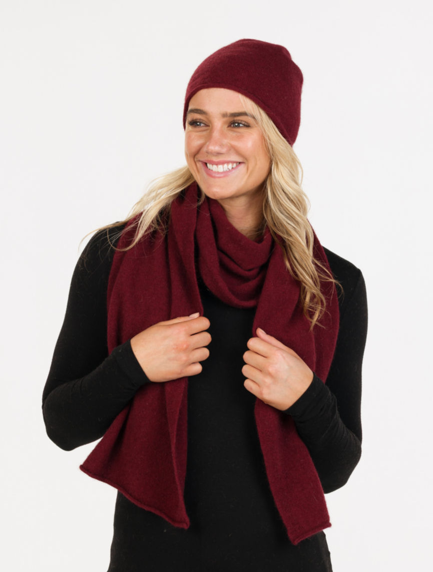Thumbnail: Travel Scarf and Beanie