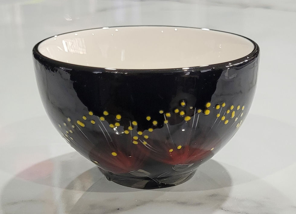 Black Pohutukawa Bowl in MADINZ Presentation Box