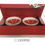 Thumbnail: Pair of Pohutukawa Porcelain Dipping Bowls in MADINZ  in MADINZ Presentation Box