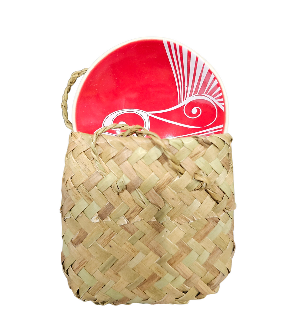 Fantail Porcelain Dipping Bowl