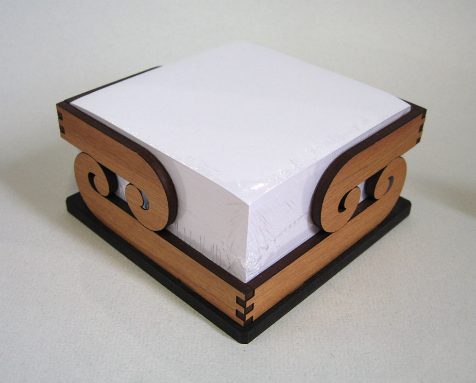 Memo Pad Holder including paper in MADINZ Presentation Box