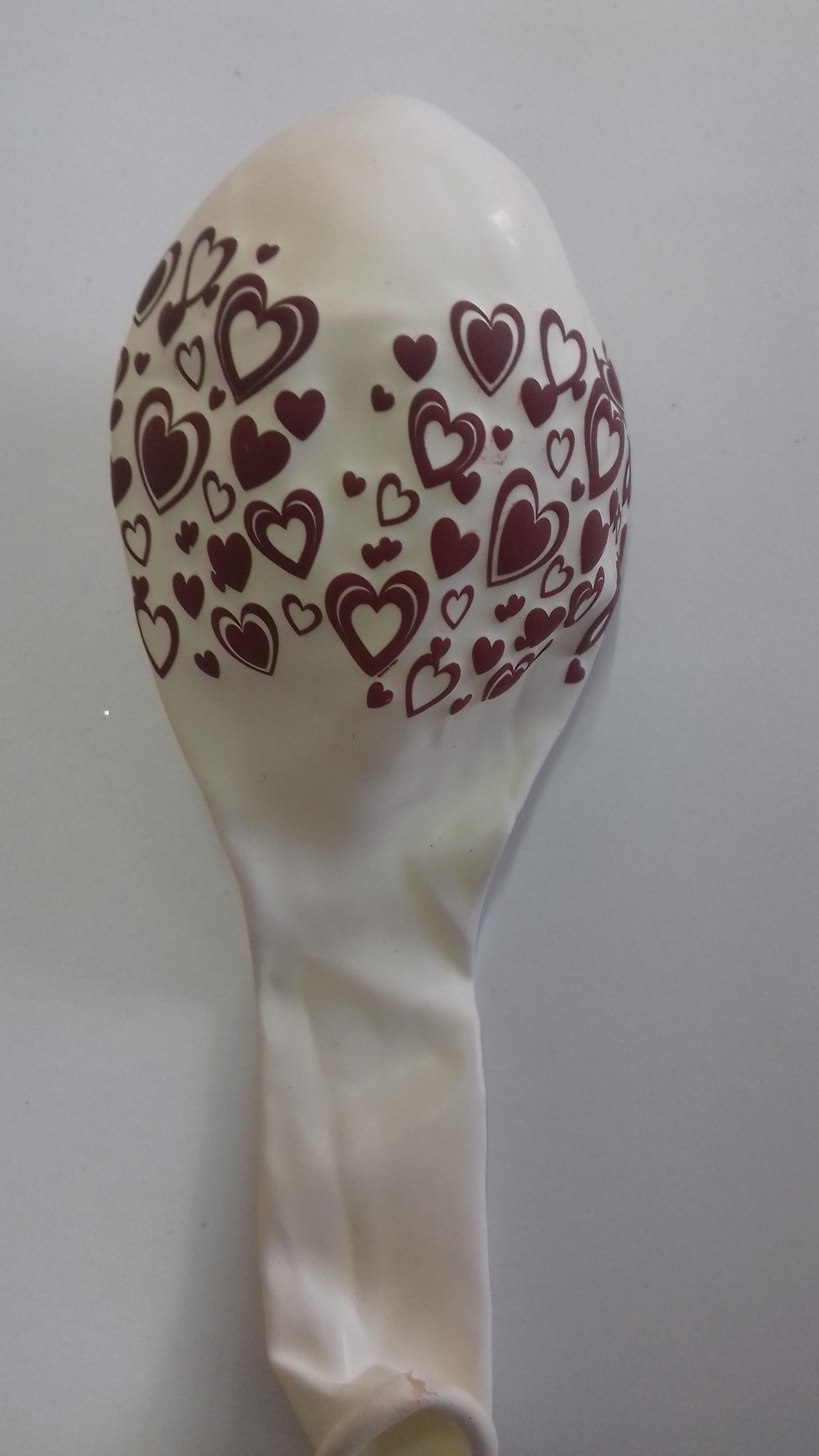 globo con impresion Corazones