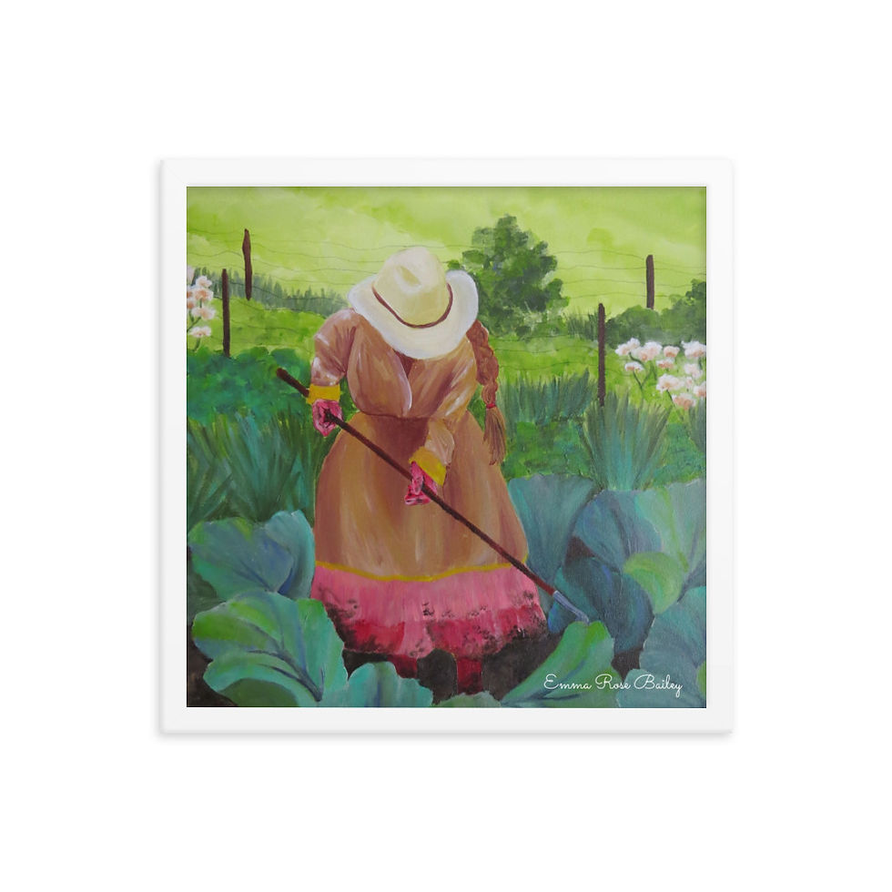 Thumbnail: Farmer in the Field Framed