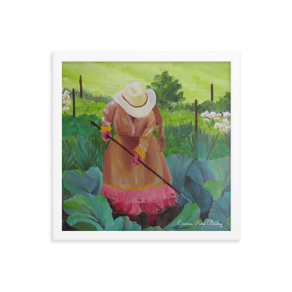 Thumbnail: Farmer in the Field Framed
