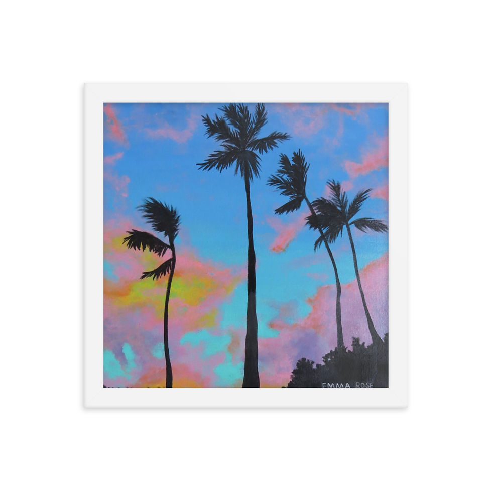 Thumbnail: Palm Trees Framed
