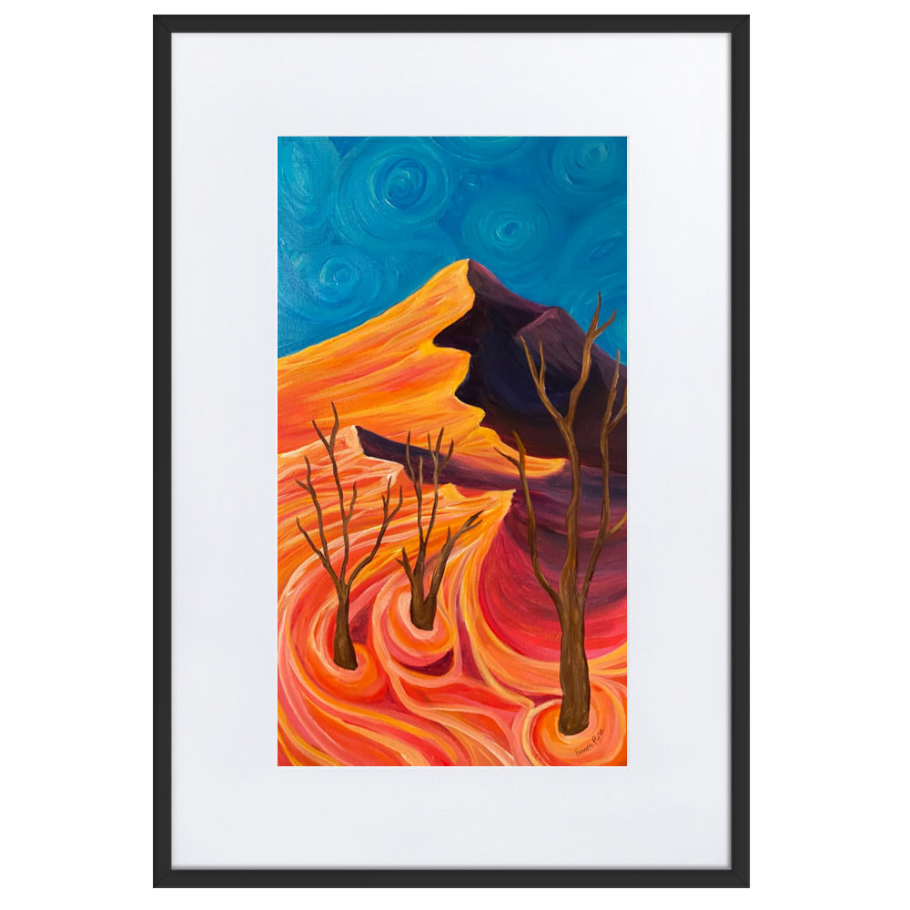 The Sanctuary Framed Poster With Mat