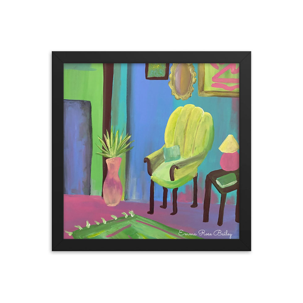 Thumbnail: Comfy Chair Framed