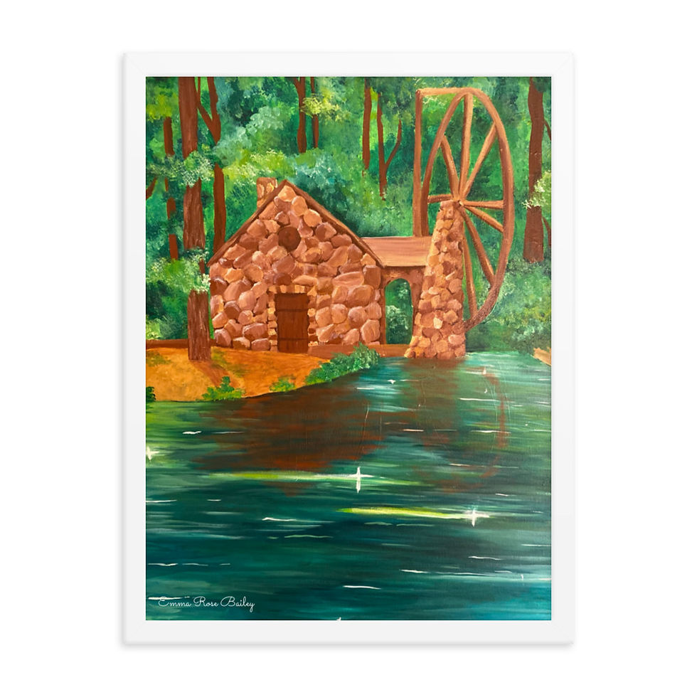 Thumbnail: Old Mill Framed