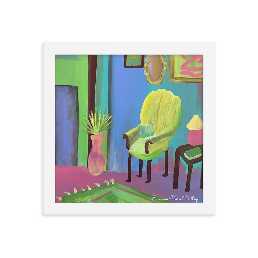 Thumbnail: Comfy Chair Framed