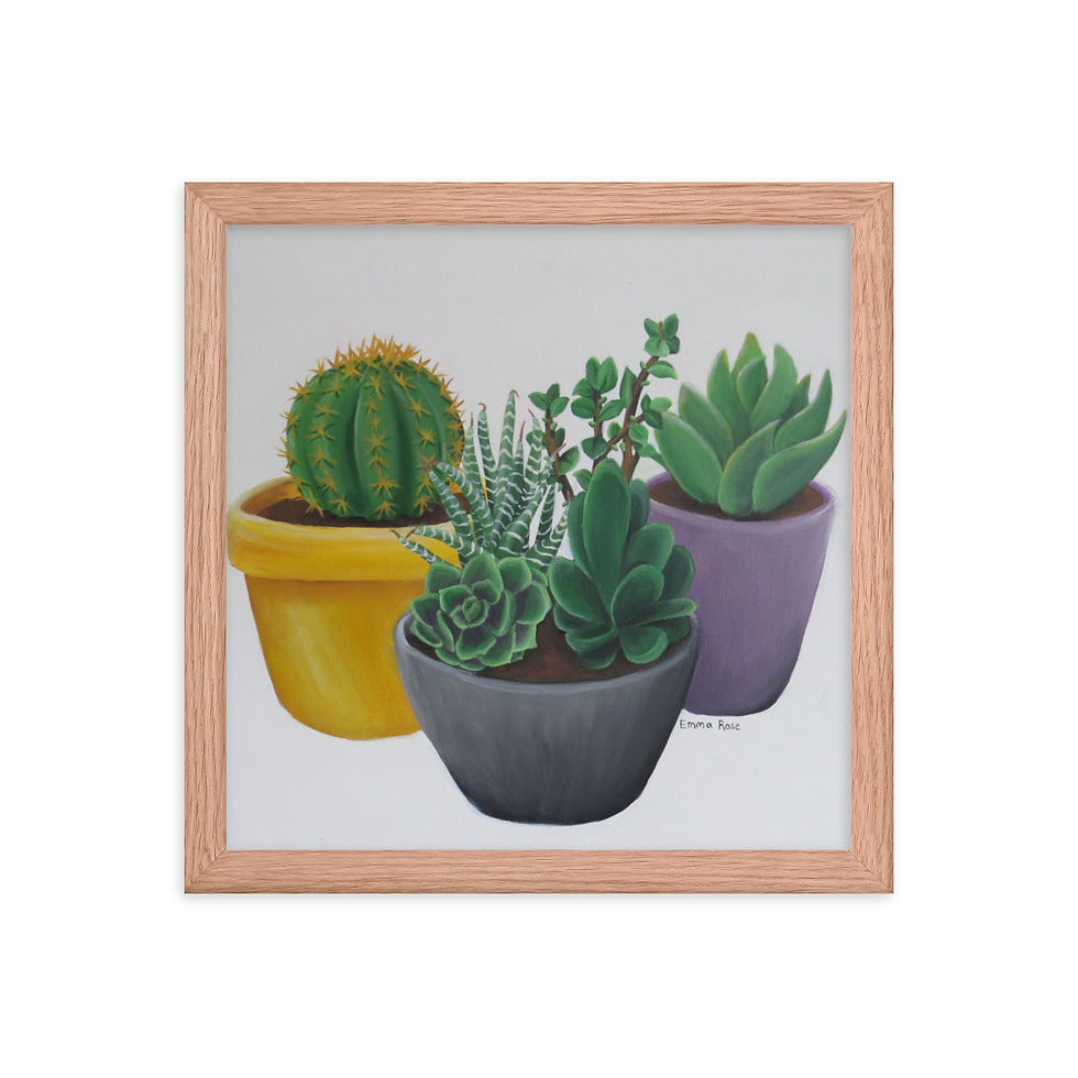 Thumbnail: Succulents Framed