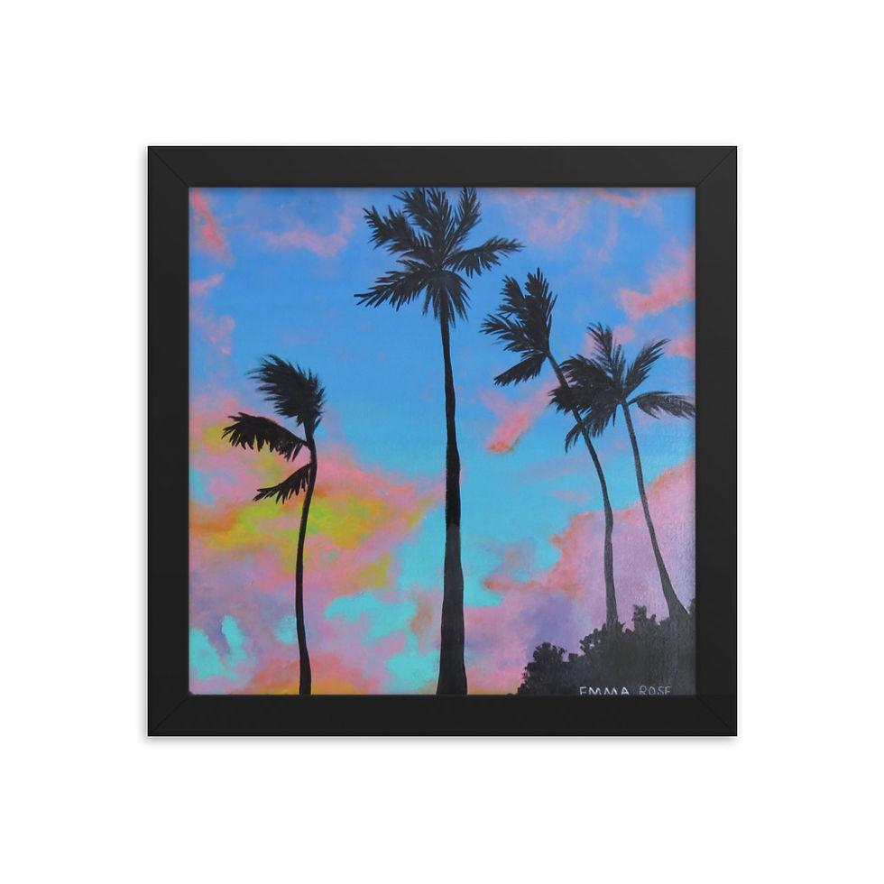 Thumbnail: Palm Trees Framed