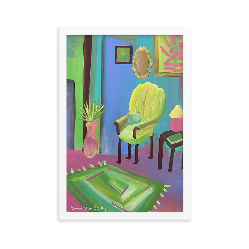 Thumbnail: Comfy Chair Framed