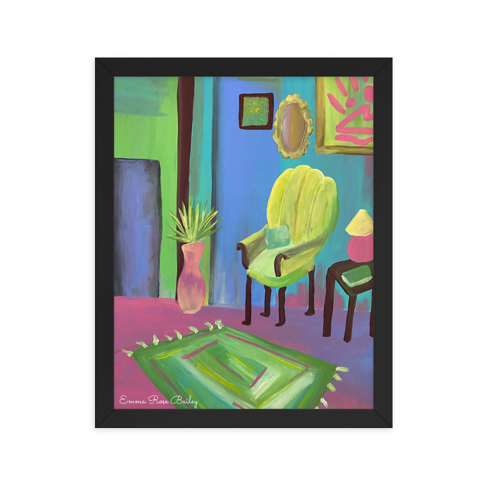 Thumbnail: Comfy Chair Framed