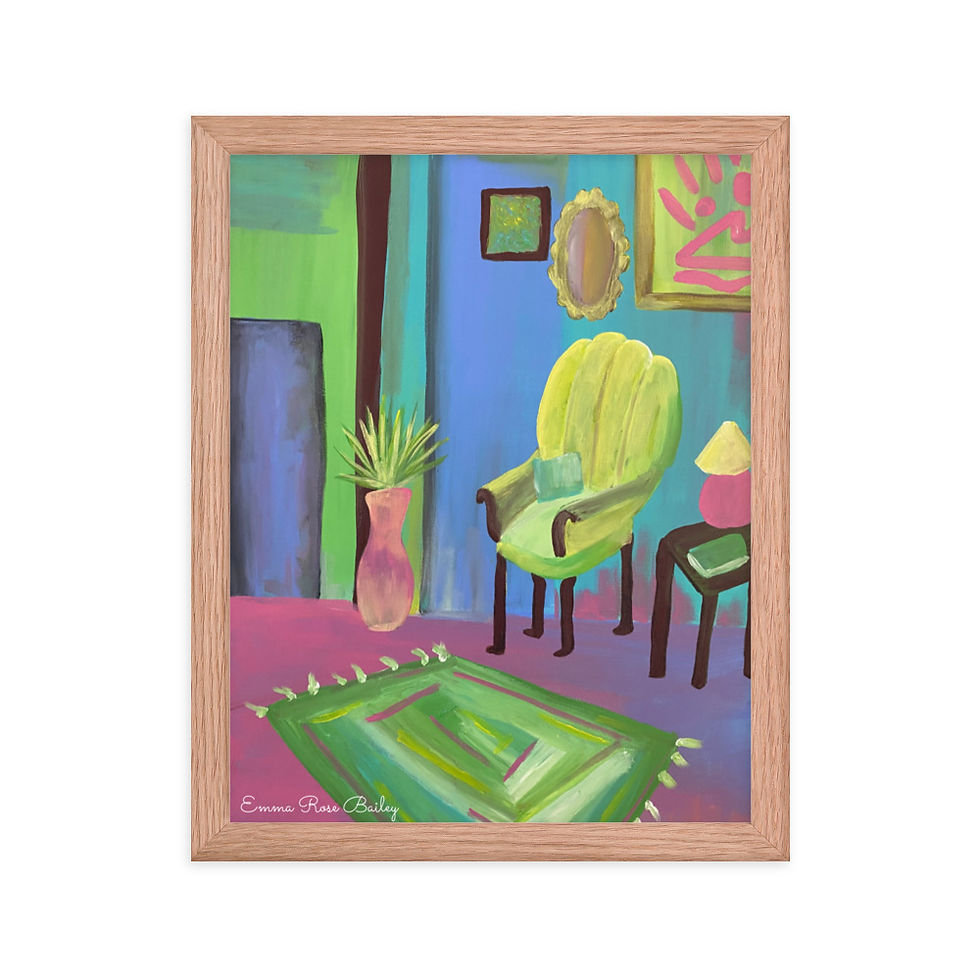 Thumbnail: Comfy Chair Framed