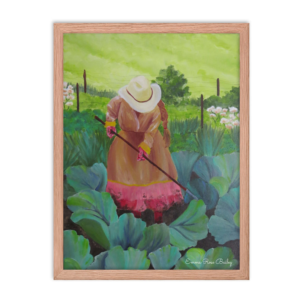 Thumbnail: Farmer in the Field Framed