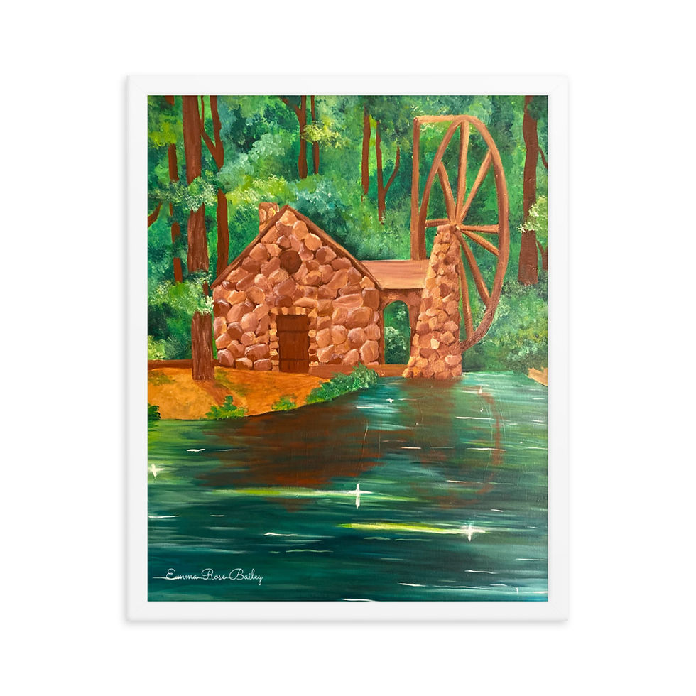 Thumbnail: Old Mill Framed