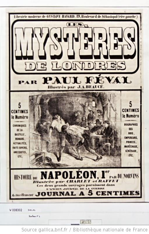 Les Mystères de Londres - T1 (de Paul Féval)