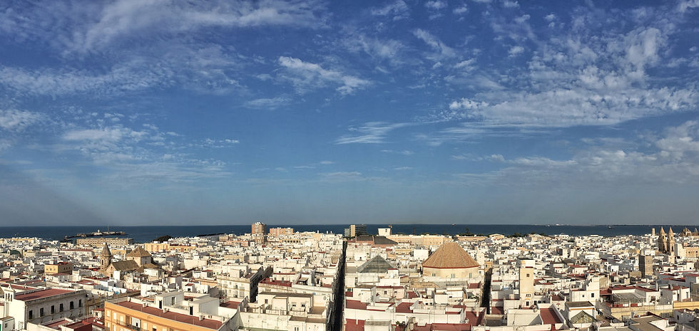 Panorama von Cádiz