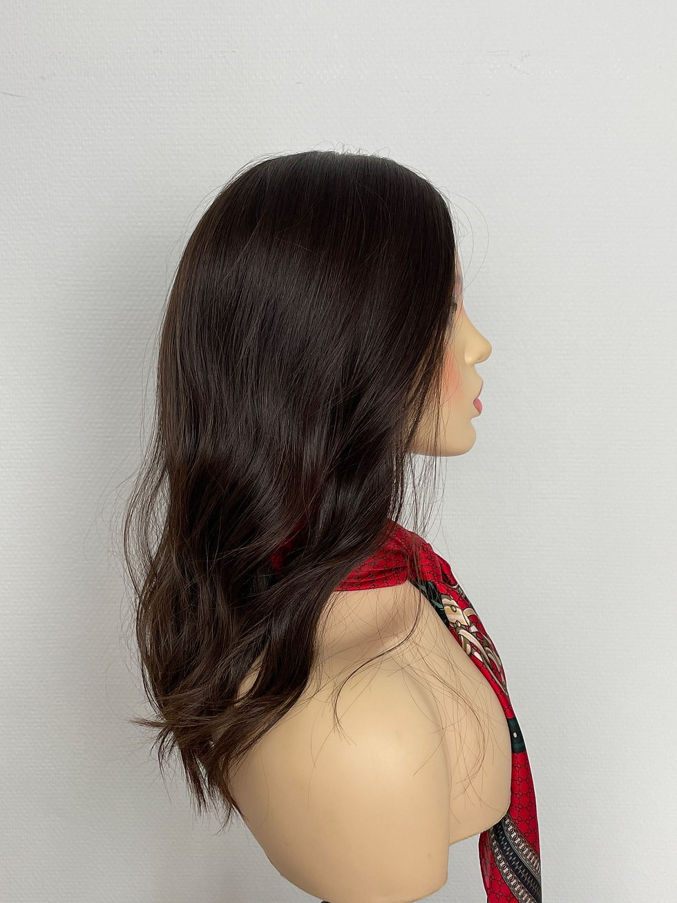 Thumbnail: "LYNN"  TOPPER cheveux européens : 8x8, 51cm (20")