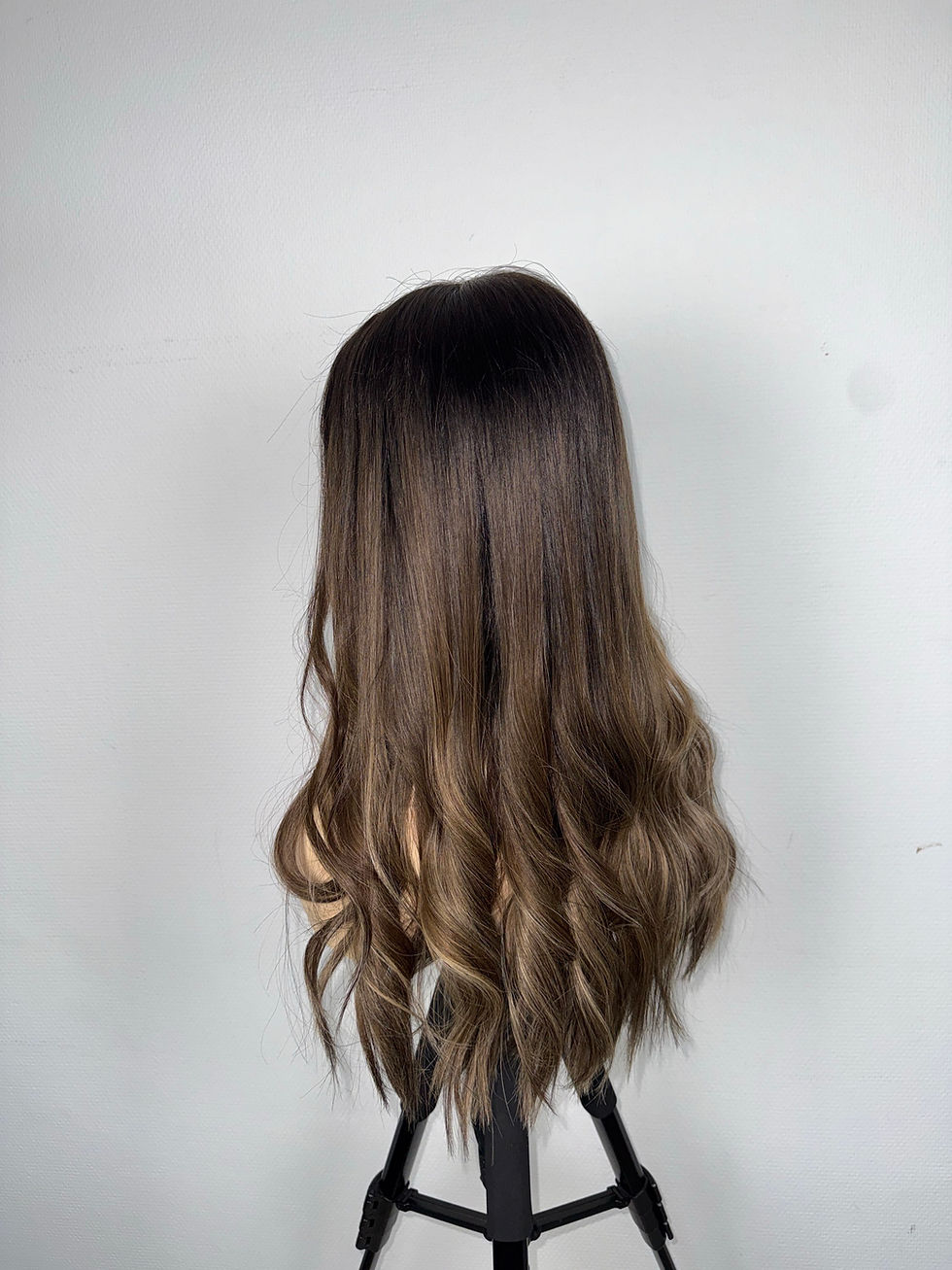 Miniature : " Salomé " LUXURY LACE TOP WIG : S, 58cm (23")