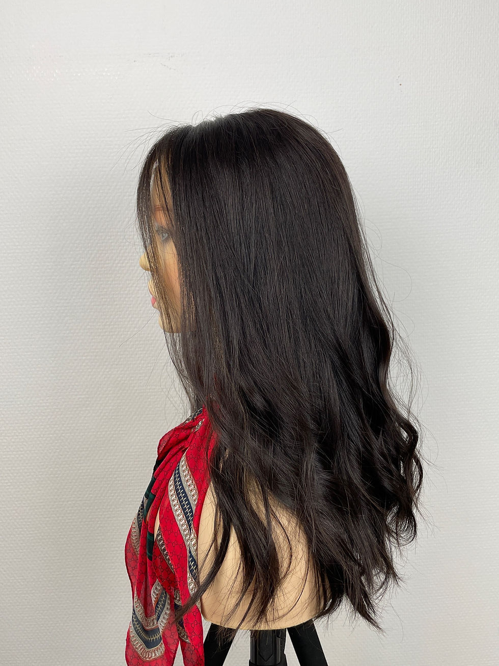 Thumbnail: "JASMINE" LUXURY LACE TOP WIG : S/M, 51cm (20")