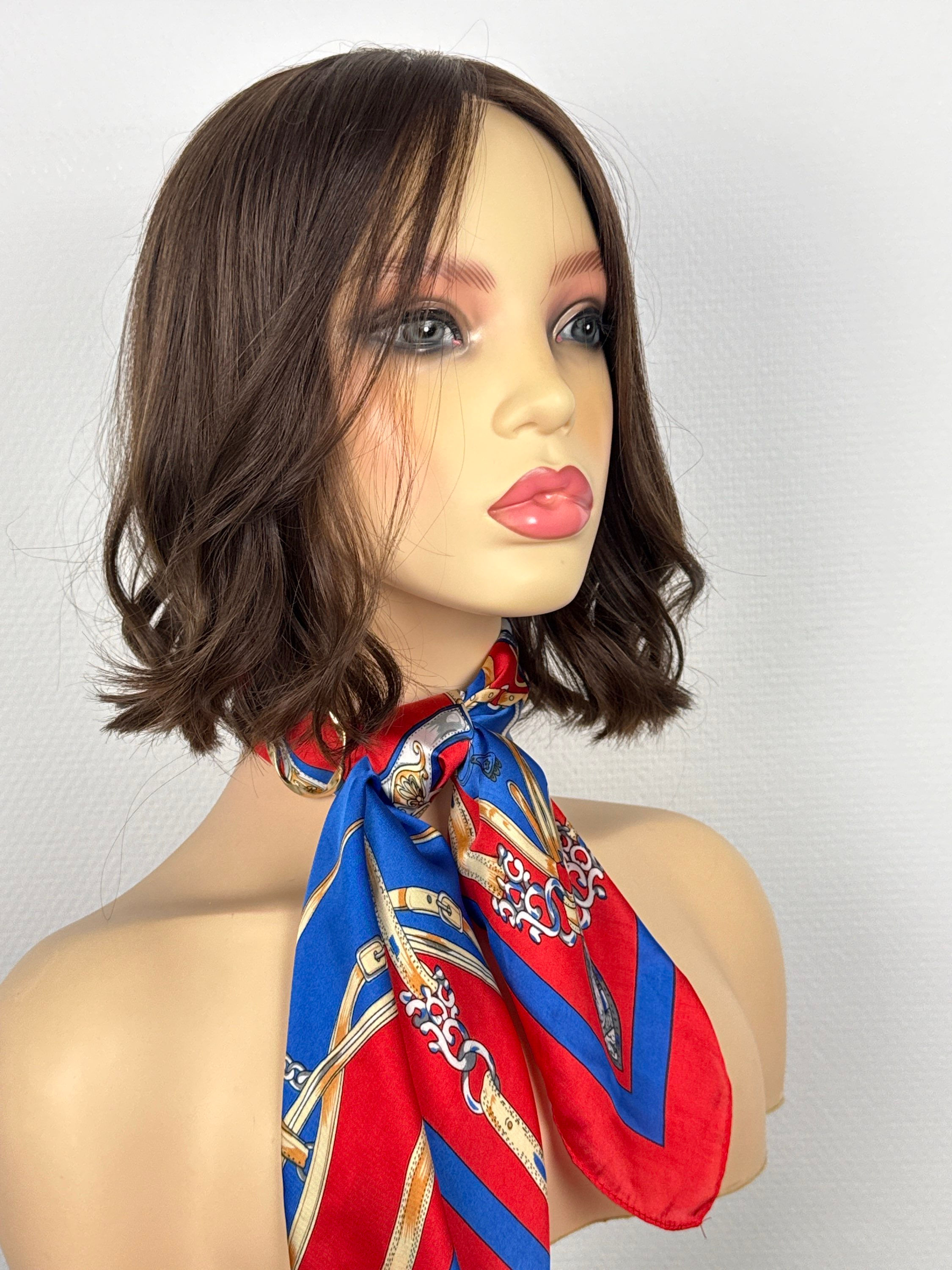 “LAURA" LACE-TOPPER Cheveux russes : 8x8, 35cm ,(14")