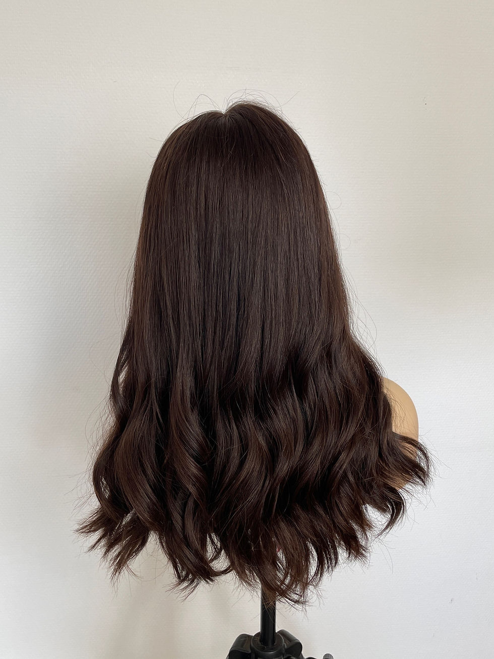 Thumbnail: "LYNN" LUXURY LACE TOP WIG : S/M, 53cm (21")