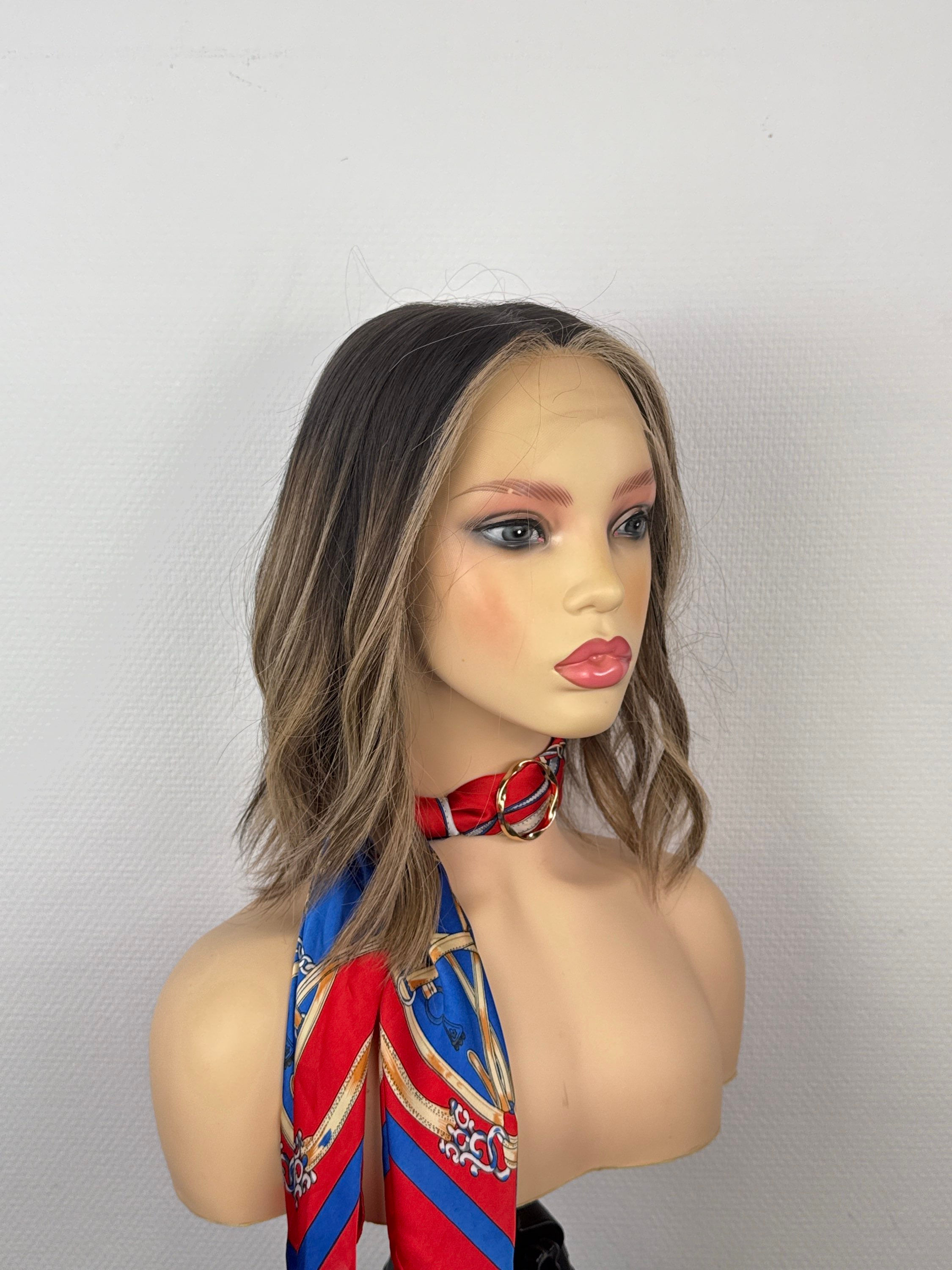 "IRIS" LUXURY LACE TOP WIG : S, 40cm (15")