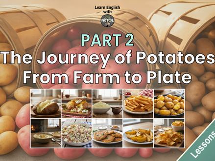 Lesson & Activities - PART 2 - The Journey of Potatoes, from Farm to Plate