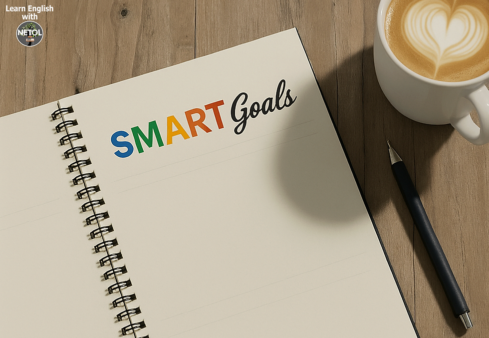 Making SMART Goals - Learn English with NETOL
