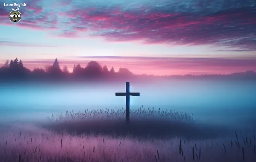 A cross on Good Friday