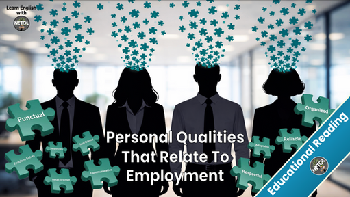 Edublog - Personal Qualities That Relate To Employment
