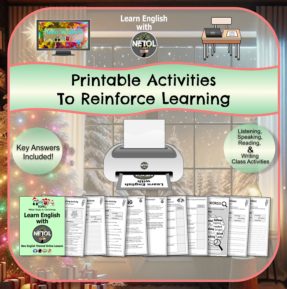 Thumbnail: Christmas Lesson & Activities - What Truly Is Christmas?