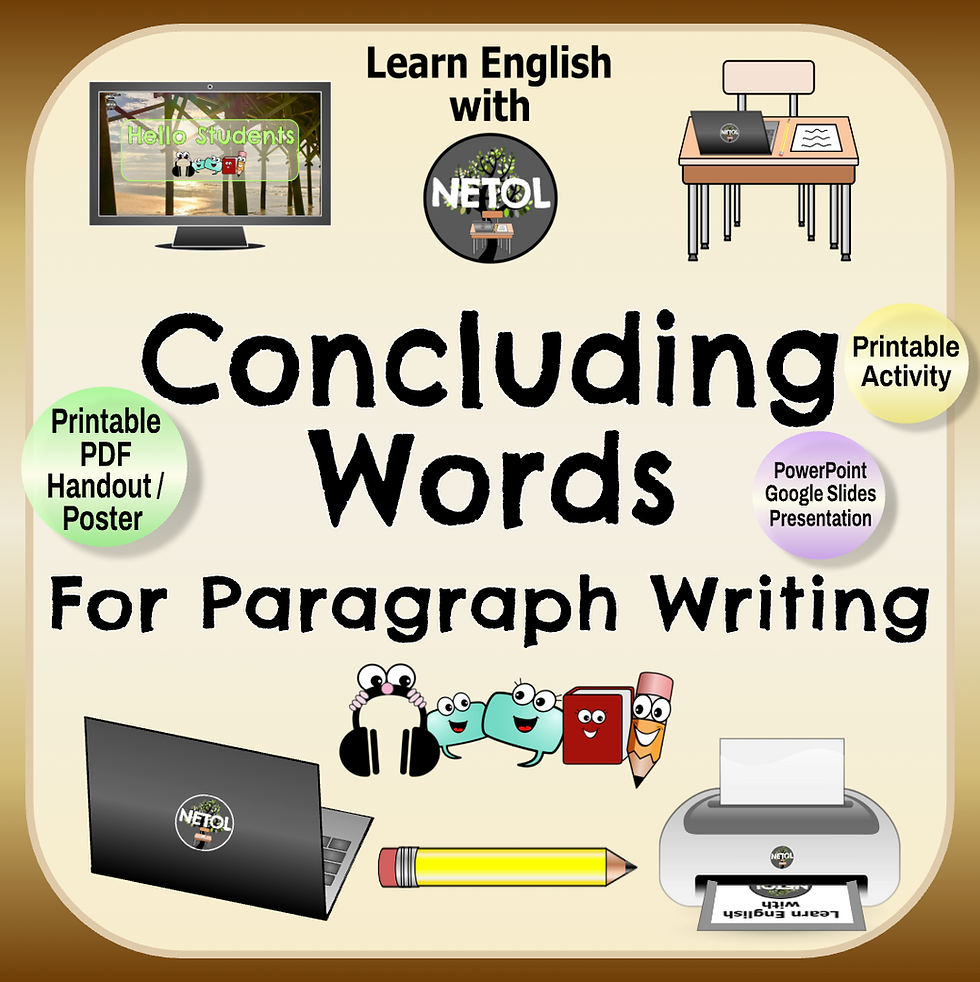 Concluding Words for Effective Paragraph Writing