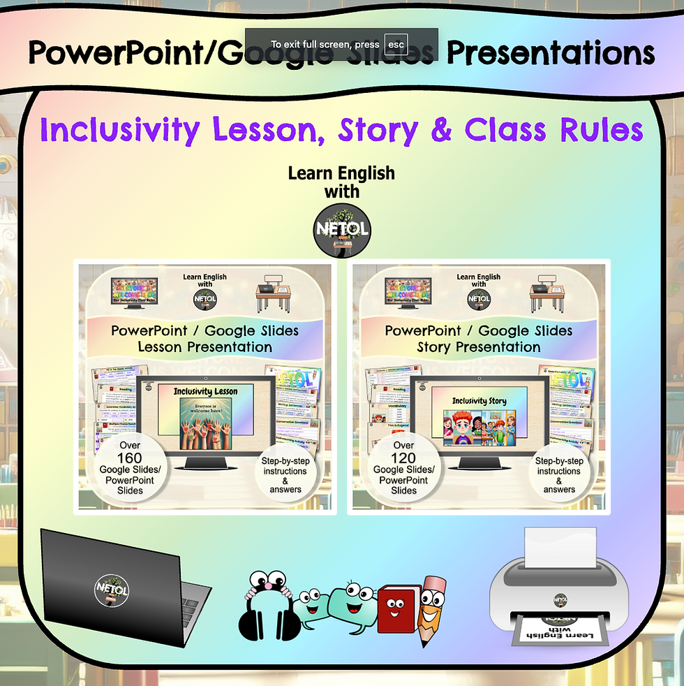 Thumbnail: Everyone Is Welcome Here - Mega-Pack - Inclusivity Lesson, Story & Class Rules