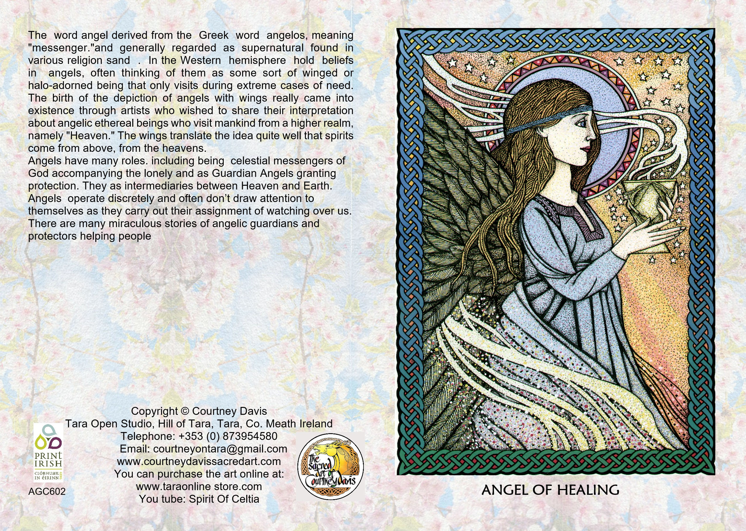 AGC602 Angel Of Healing