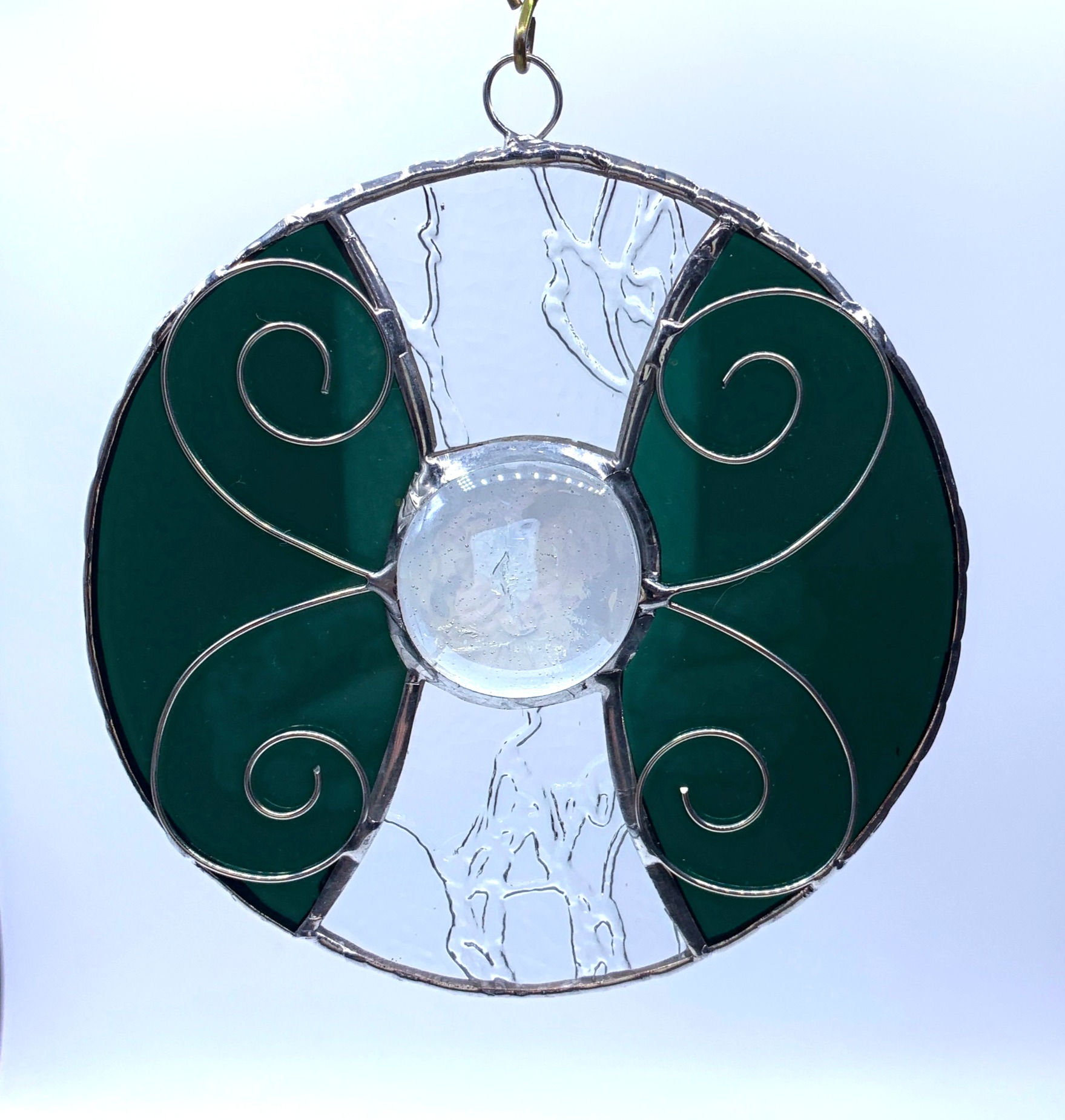 Embellished Ornament - Green
