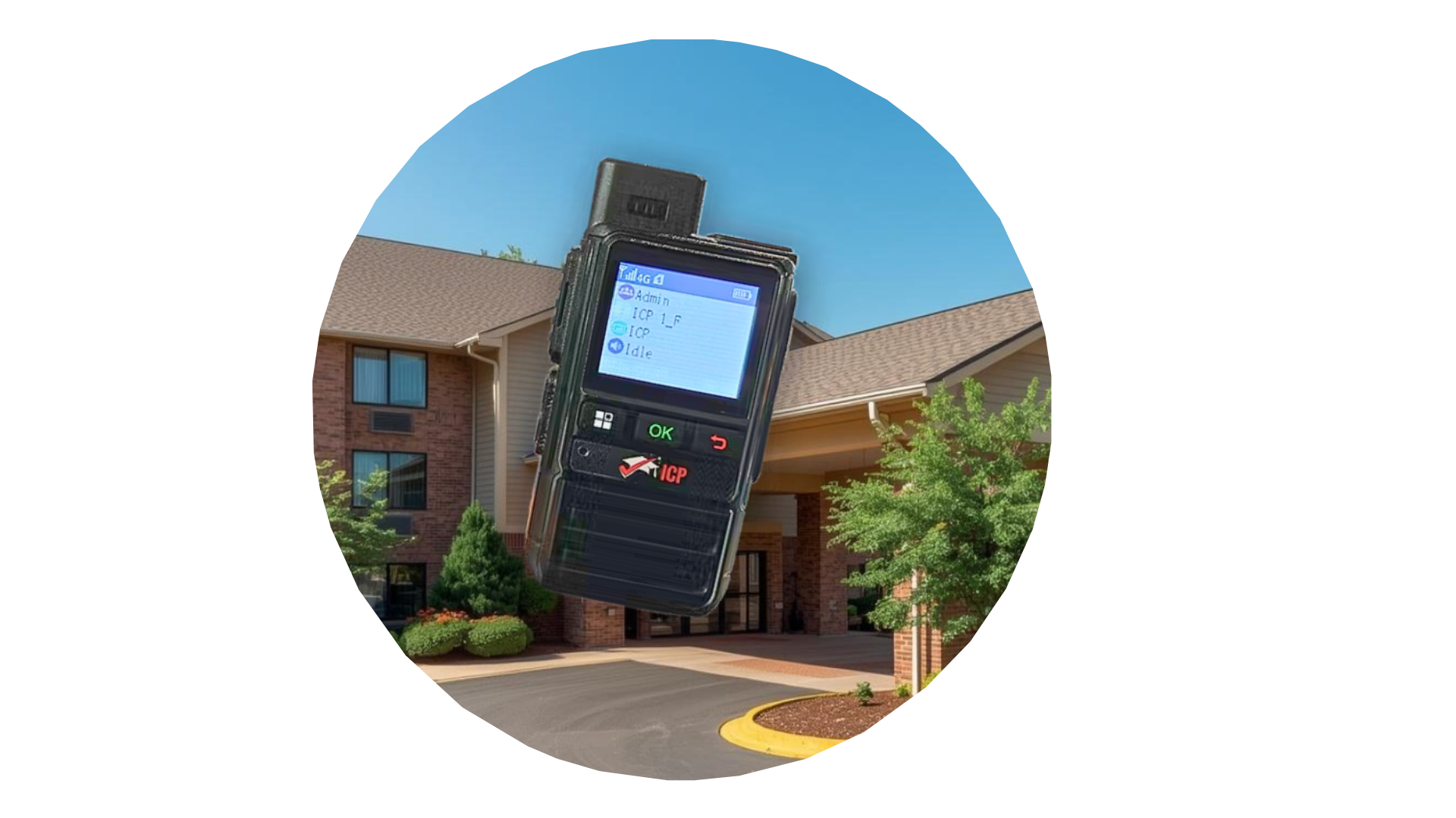 ICP Walkie Talkie at a hotel property