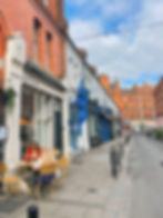 Drury Street on a Sunny Day Dublin Ireland