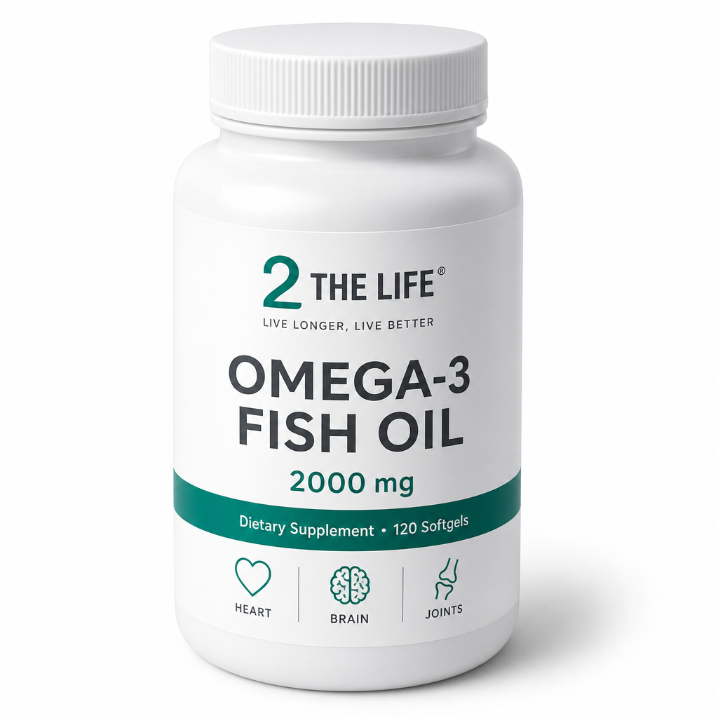 Omega-3 Fish Oil 2000 mg — 120 Softgels
