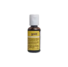 Gold Liqua-Gel® Liquid Food Coloring 0.7 oz