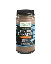 Frontier Co-op Ceylon Cinnamon, Ground, Regenerative Organic Certified® 1.76 oz.