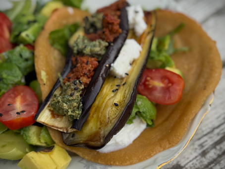 Glutenfria lins-wraps 