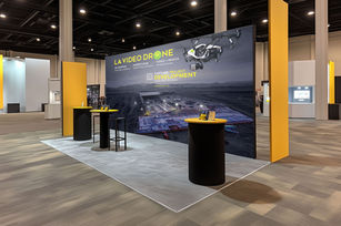 LA Video Drone trade show booth design