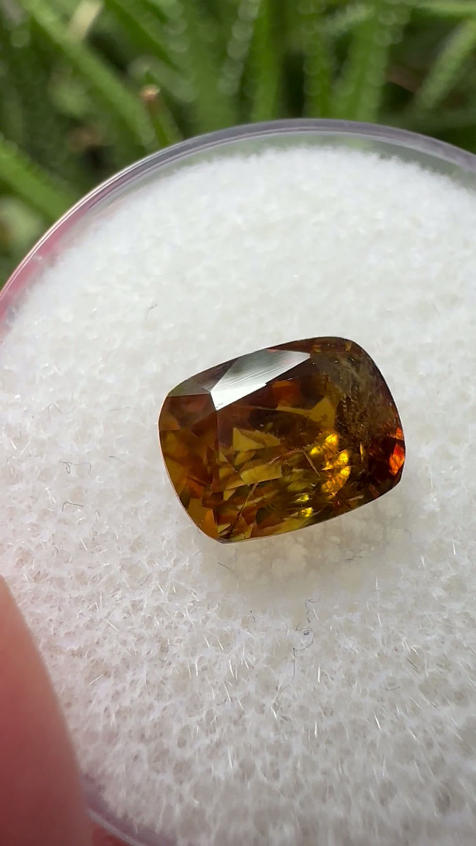 Thumbnail: Sphene Faceted Gemstone
